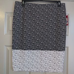 Black Vince Camuto Pencil Skirt